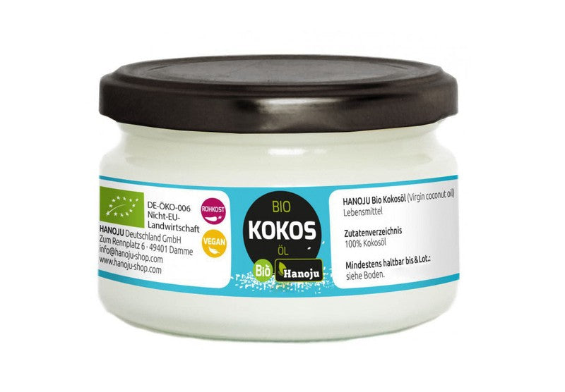 Bio Kokosöl (Virgin coconut oil) 250 ml