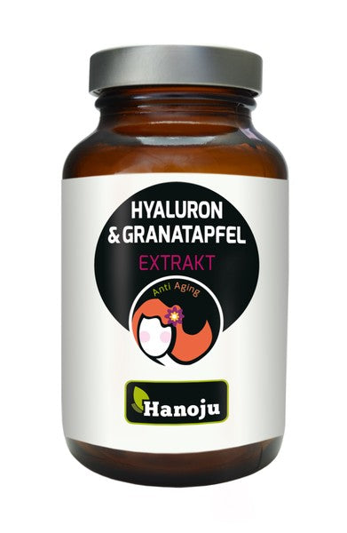 NL Hyaluronsäure + Granatapfelextrakt, 450 mg, 60 Kapseln