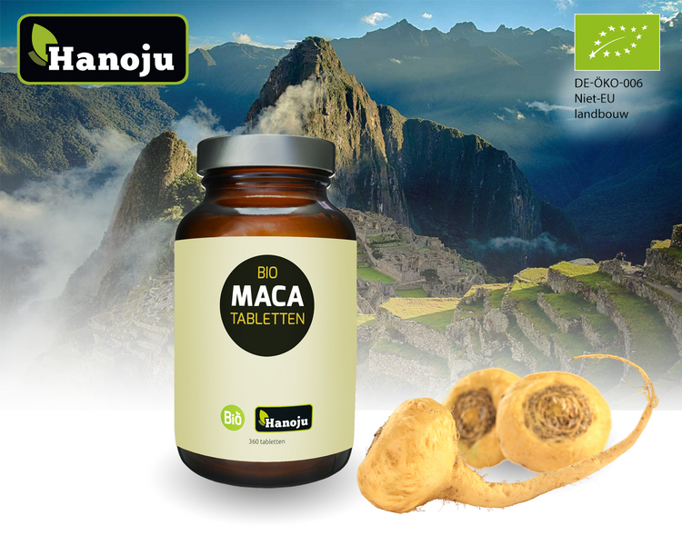NL BIO MACA Premium 500 mg 360 Tabletten