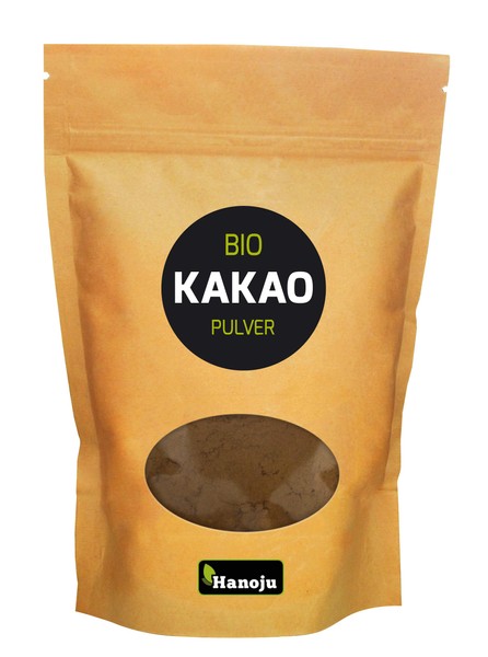 Bio Kakaopulver, stark entölt, alkalisiert, 500 g