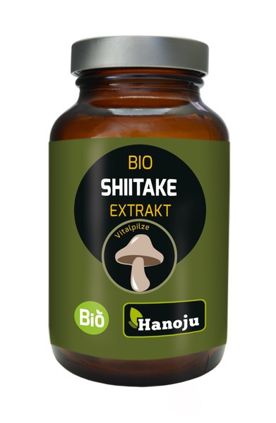 Biologische Shiitake paddenstoelen extract 320 mg, 90 capsules