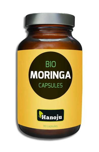 Bio Moringa Ganzblattpulver, 90 Kapseln,  350mg