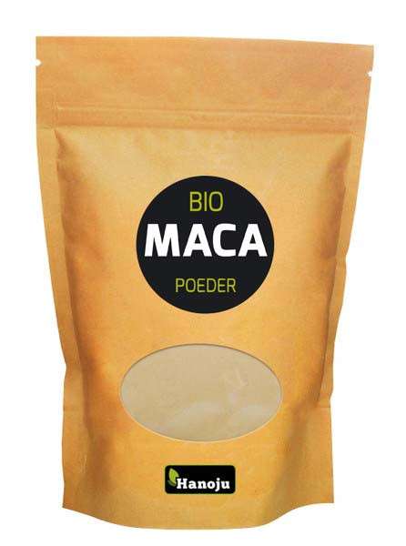 Biologische Maca wortelpoeder 1000 g in hersluitbare zak
