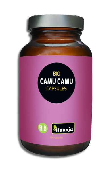 Biologische Camu Camu 500 mg, 180 capsules