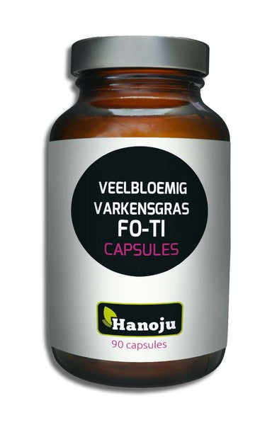 Fo-Ti (He Shou Wu) Vielblütiger Knöterich 400 mg, 90 Kapseln