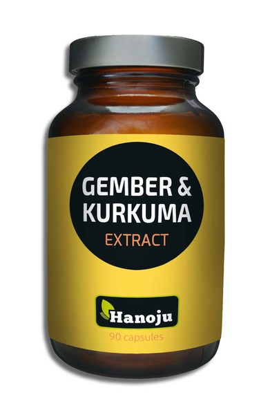 NL Ingwer 10:1 Extrakt 200mg + Curcuma 10:1 Extrakt 200mg, 90 Kapseln