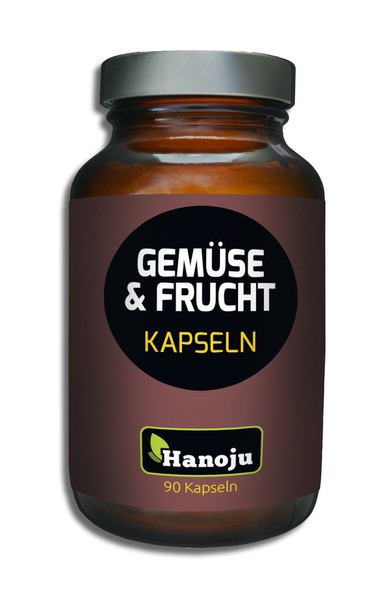 NL Gemüse plus Fruchtextrakt, 400 mg, 90 Kapseln
