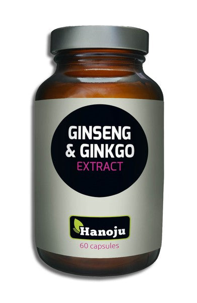 NL Ginseng Extrakt 300 mg + Ginkgo Extrakt 200 mg, 60 Kapseln