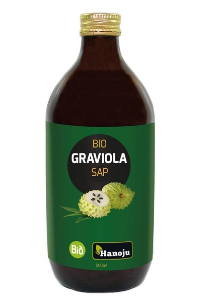 Bio Graviola Saft, trüb, 500 ml Glas