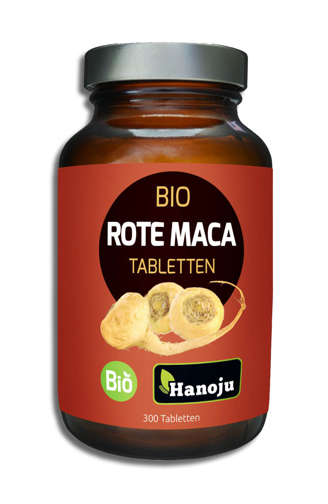Rotes Bio MACA 500 mg  300 Tabletten