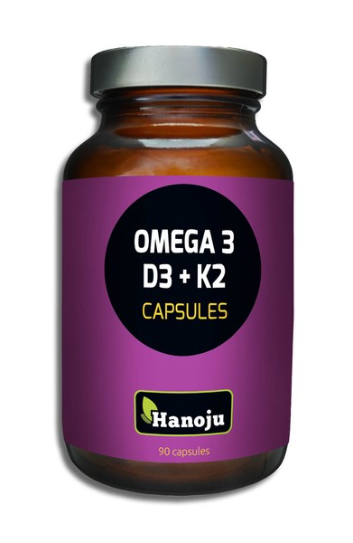 NL Omega 3 + D3 und K2, 90 Kapseln