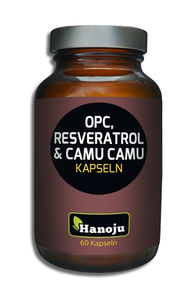 NL OPC + Resveratrol + Bio Camu Camu, 500 mg, 60 Kapseln