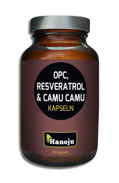 NL OPC + Resveratrol + Bio Camu Camu, 500 mg, 90 Kapseln