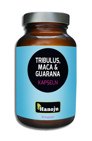 Tribulus + Maca + Guarana 500 mg, 90  Kapseln